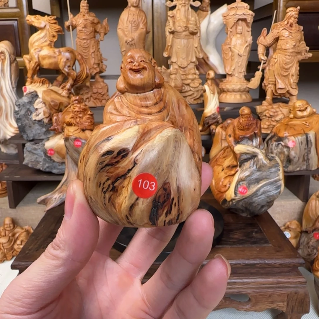 l***c崖柏小木匠艺雕一物一拍