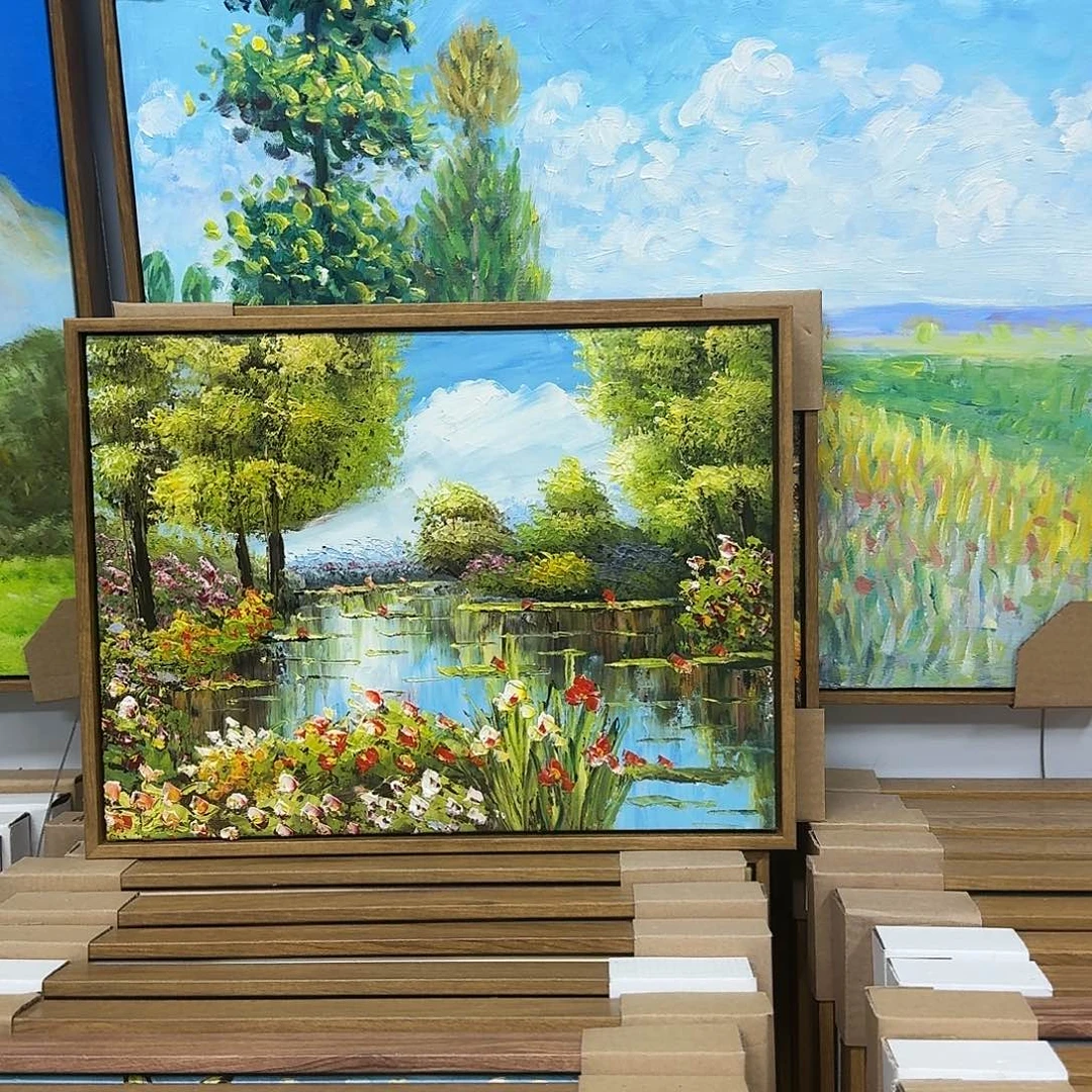 油画3040油画作品入选全国美展和