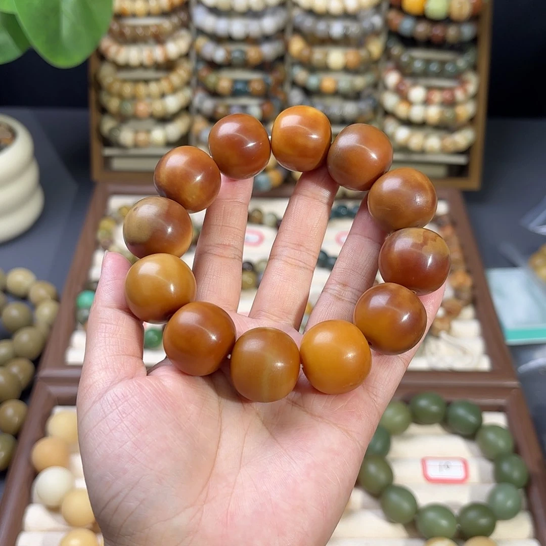 菩提根/象牙果手串卡23干磨中瑕款不退不换