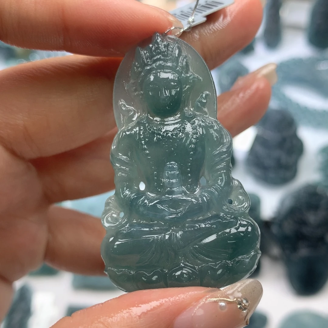定制翡翠未镶嵌风*毛货不退不换