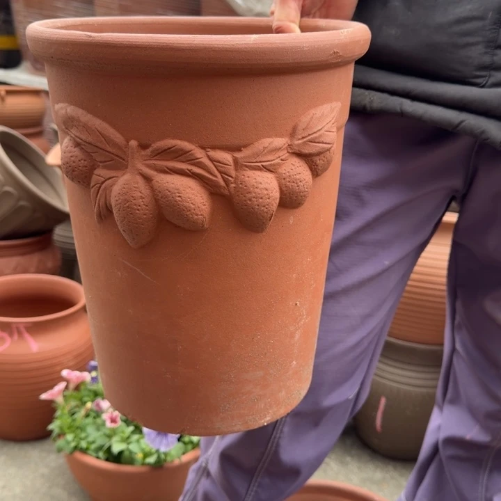 花盆紫砂口25高31宜兴紫砂