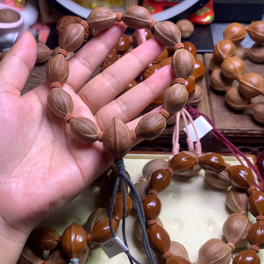手串/手链橄榄核梅林铁核1523带三通