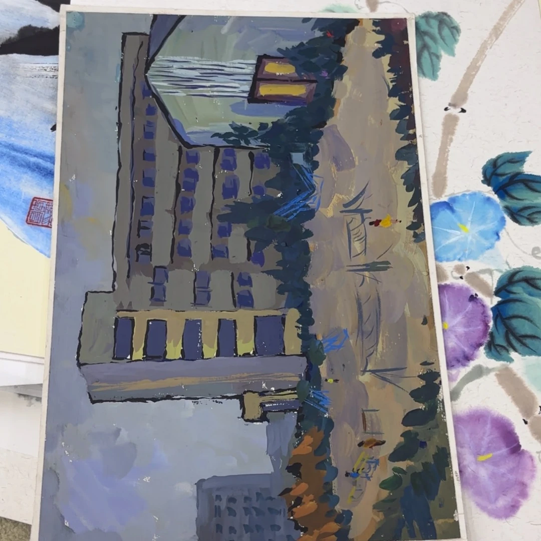 国画软卡软卡作品艺