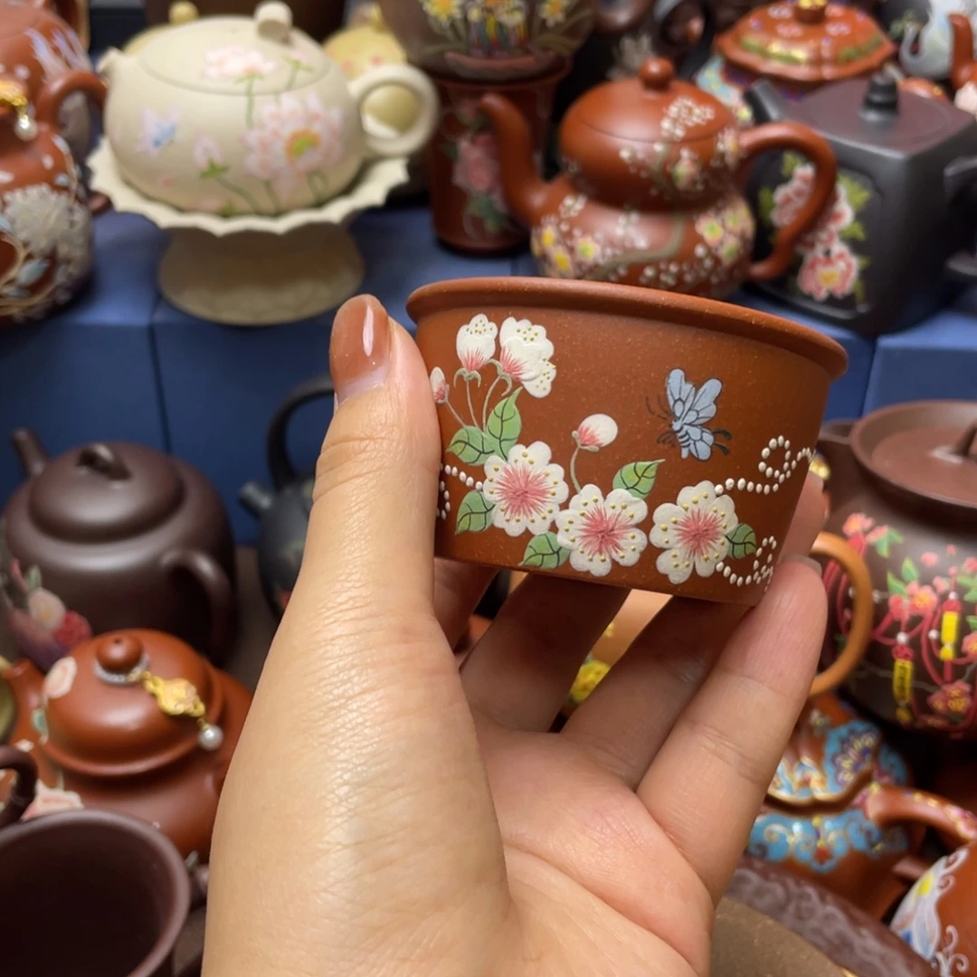 紫砂茶杯紫砂主人杯70cc