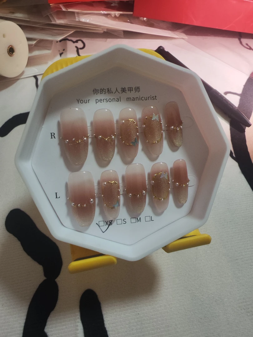 纯手工穿戴甲 看直播选款