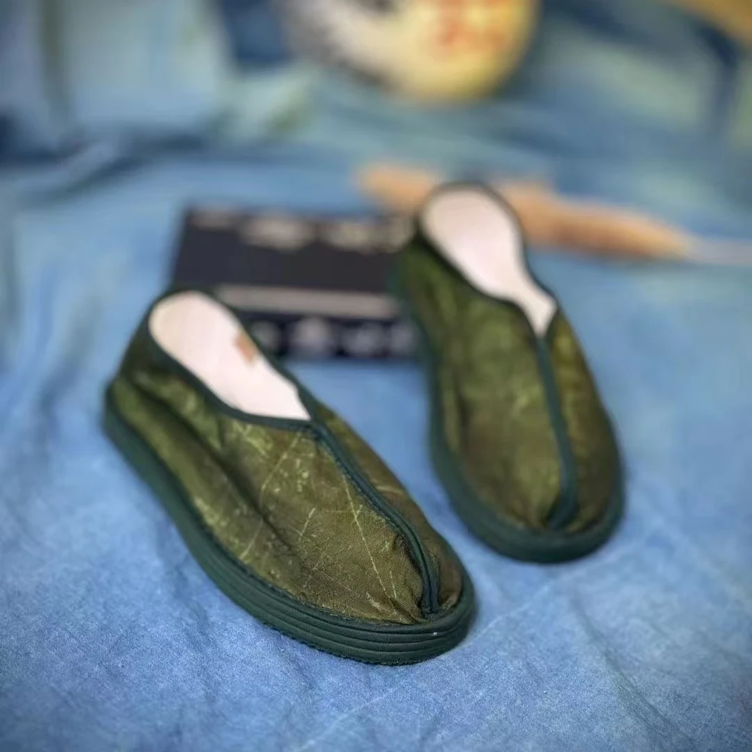 西楚青梧-【新款-西楚XICHU手工千层底布鞋】软底百搭纯手工民族风