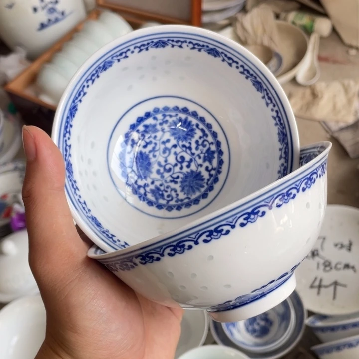 瓷碗景德镇高温陶瓷