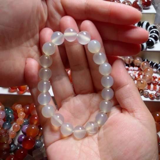 玛瑙/玉髓手链未镶嵌雷*哥