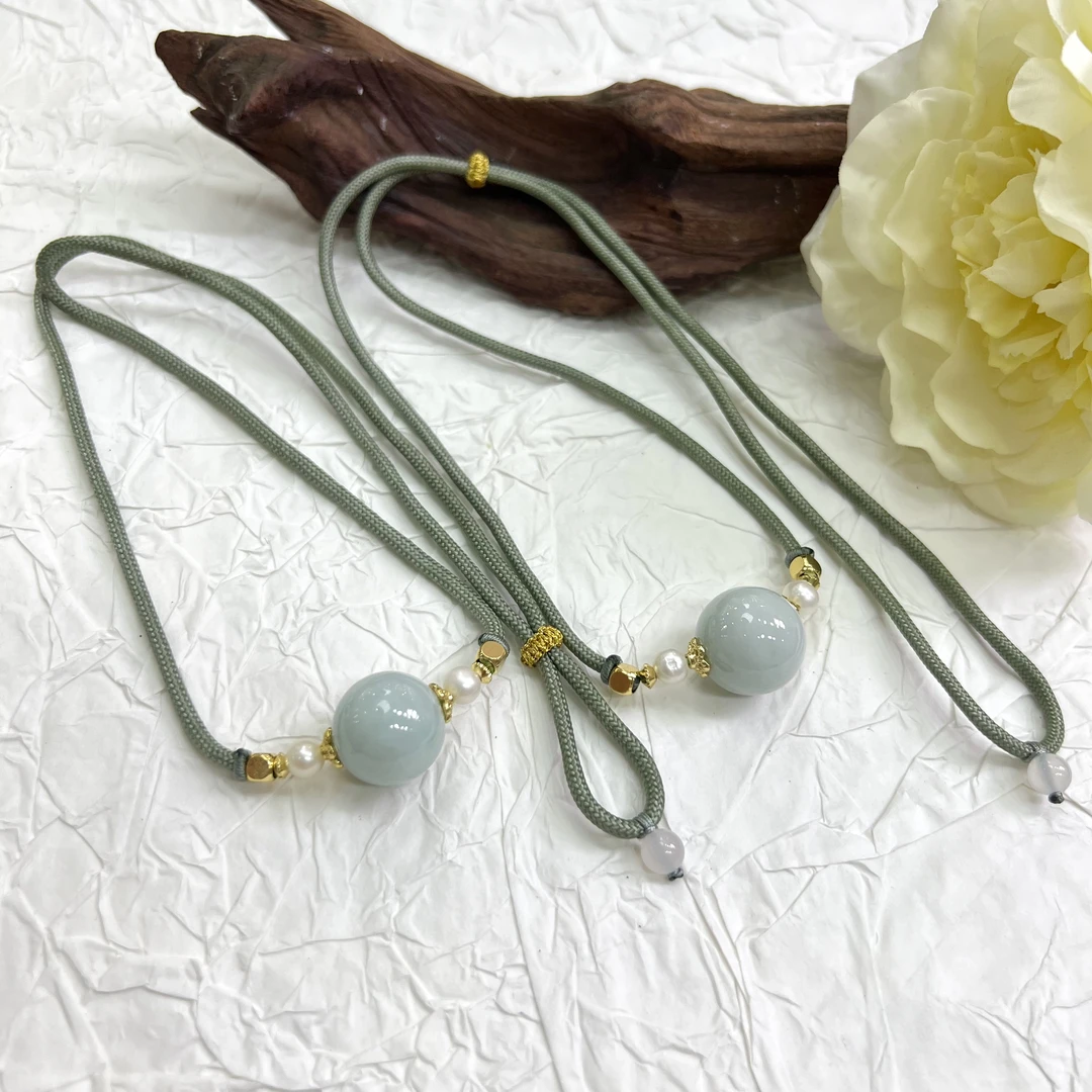 【小宝珠宝】24 S2311-翡翠吊坠-多样性发一件-15.5mm