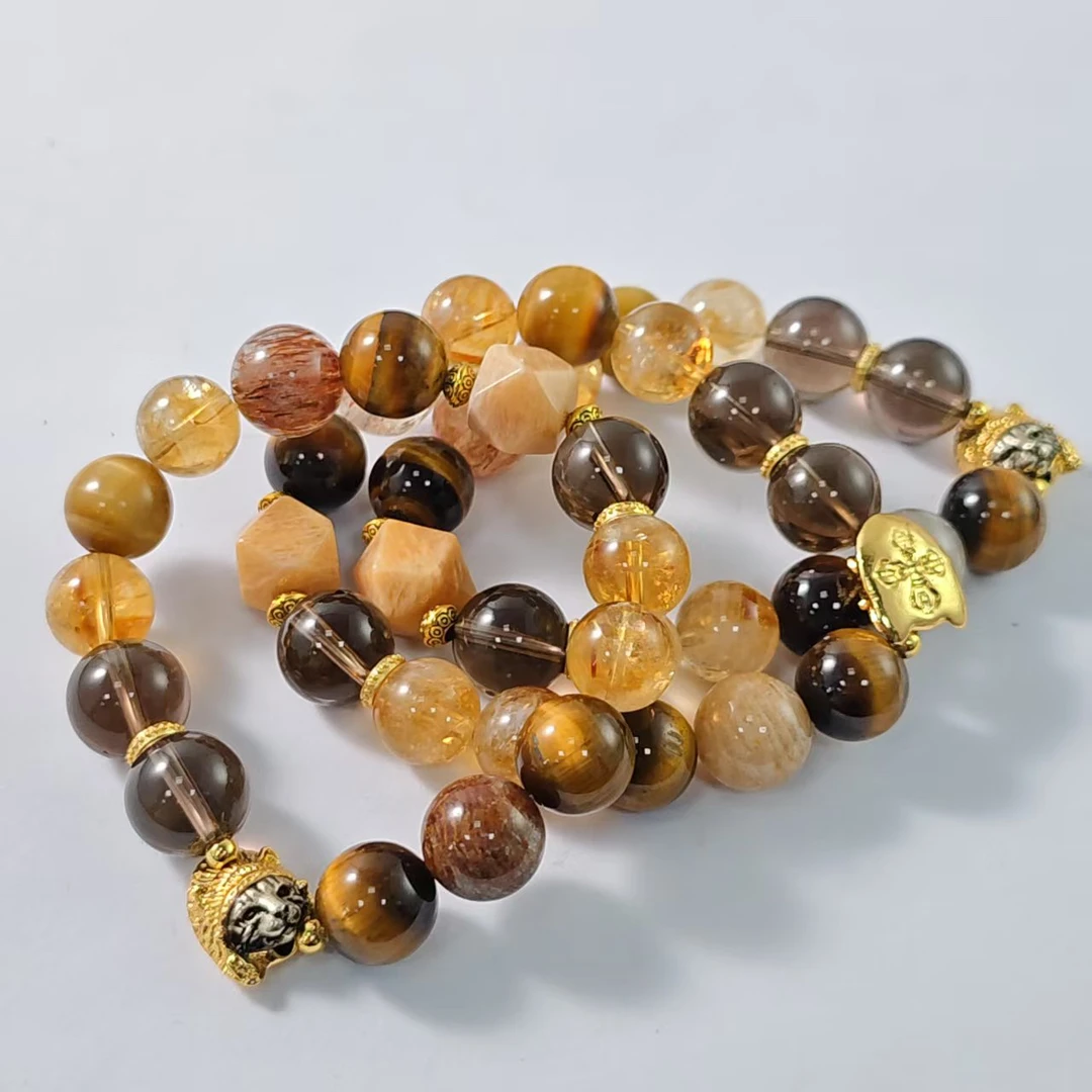 【书记甄选】原创“埃及艳后”水晶单圈手链多样性发一约11mm+ 7280DX