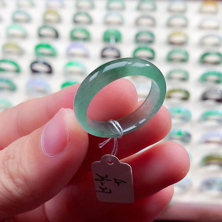 翡翠未镶嵌戒指26-27号