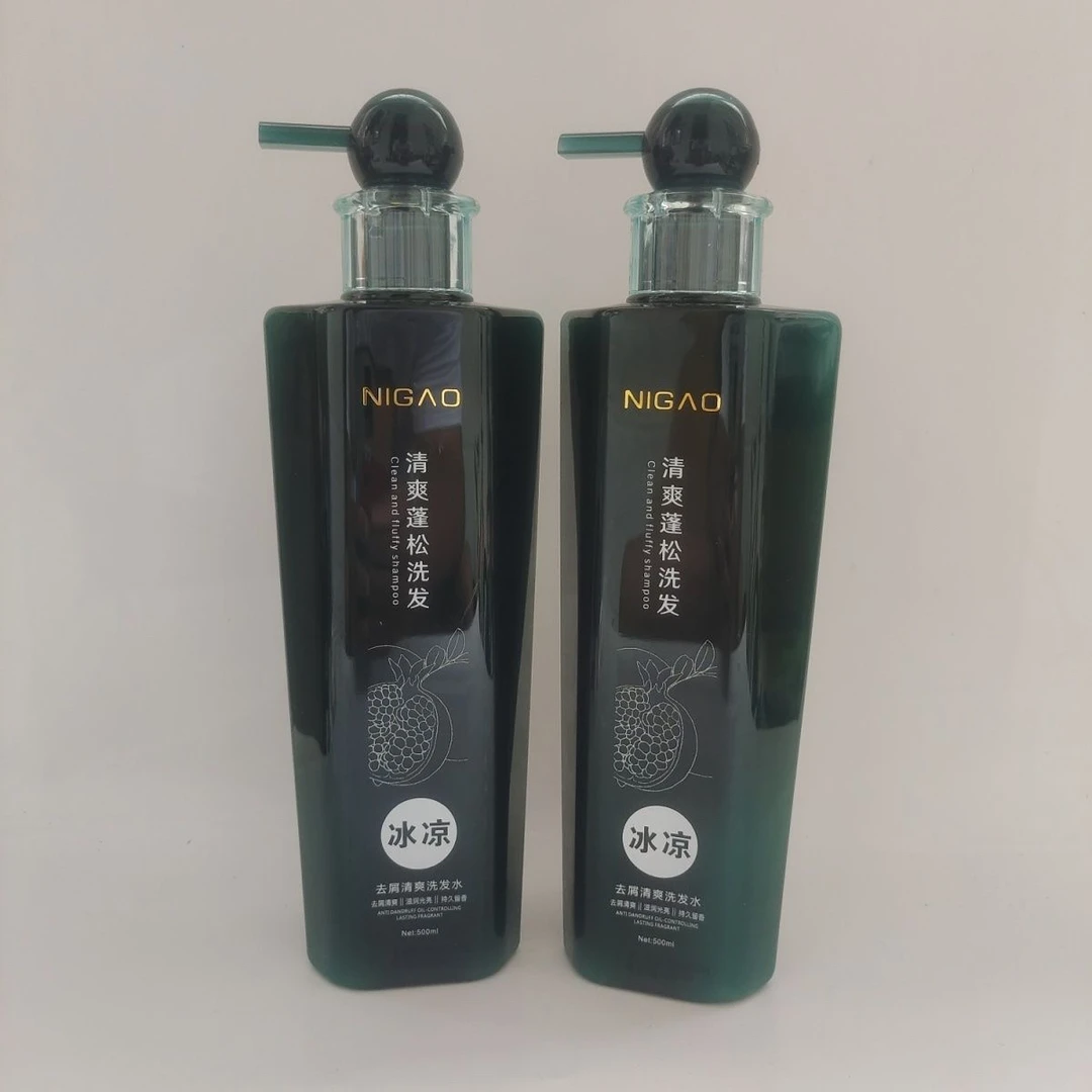 尼高清爽蓬松冰凉洗发水500ml（拍一发四）