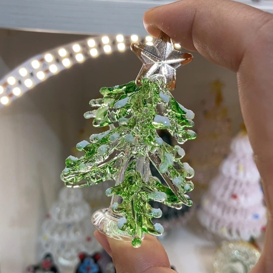 手工艺品琉璃带夜光底座