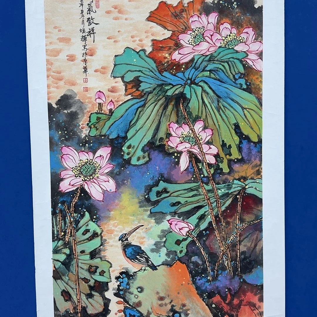 国画李焕辉8平尺国画568699