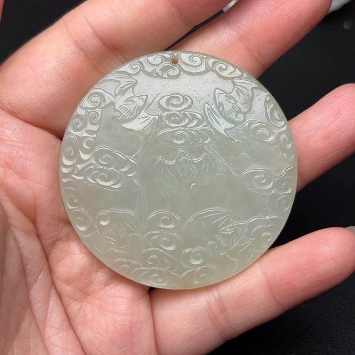 和田玉未镶嵌挂件y**i