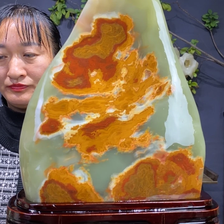 石材精品古青石摆件