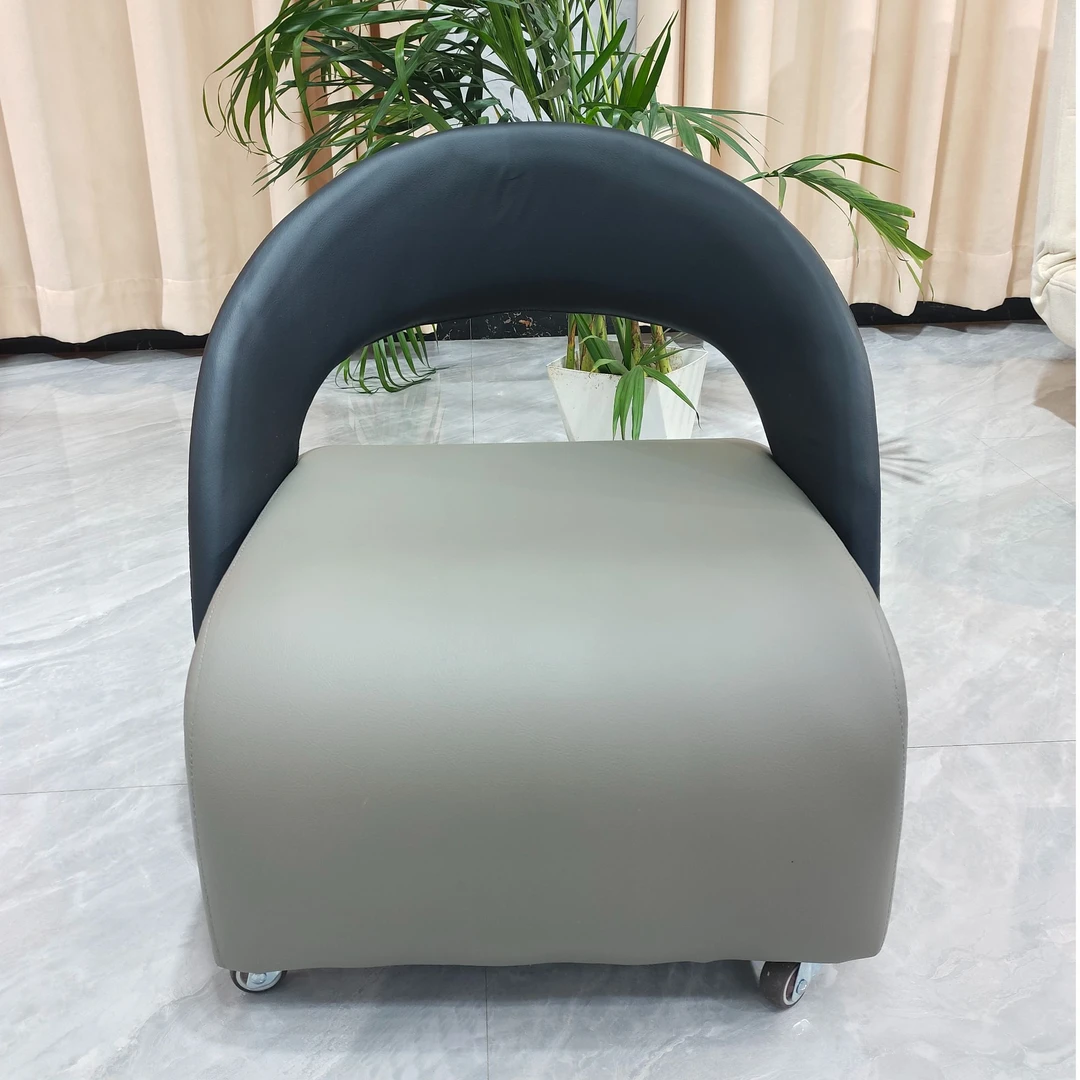 单人休闲溜溜凳小户型简约客厅家用靠背阳台溜溜凳沙发凳
