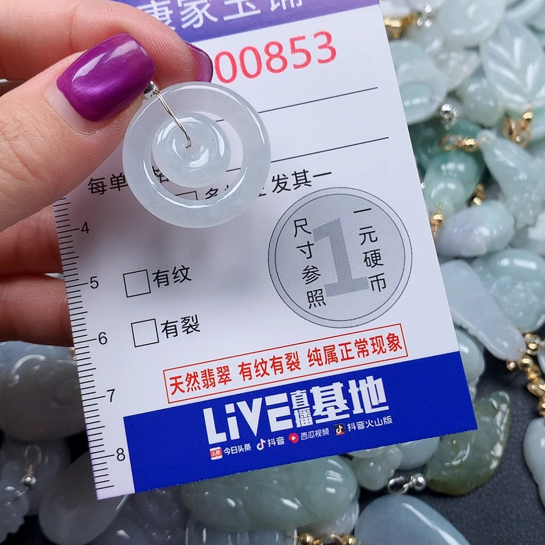 颈饰未镶嵌翡翠