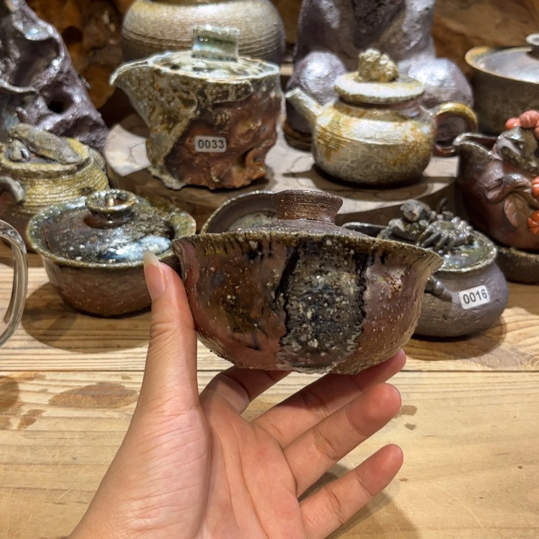 柴烧茶具福利茶杯