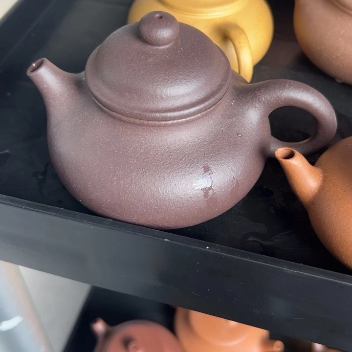 紫砂茶壶天青容天260cc