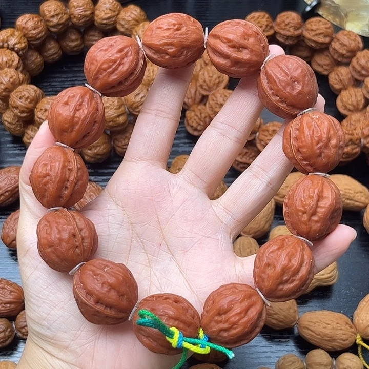 吊坠桃核三*花红皮粗筋