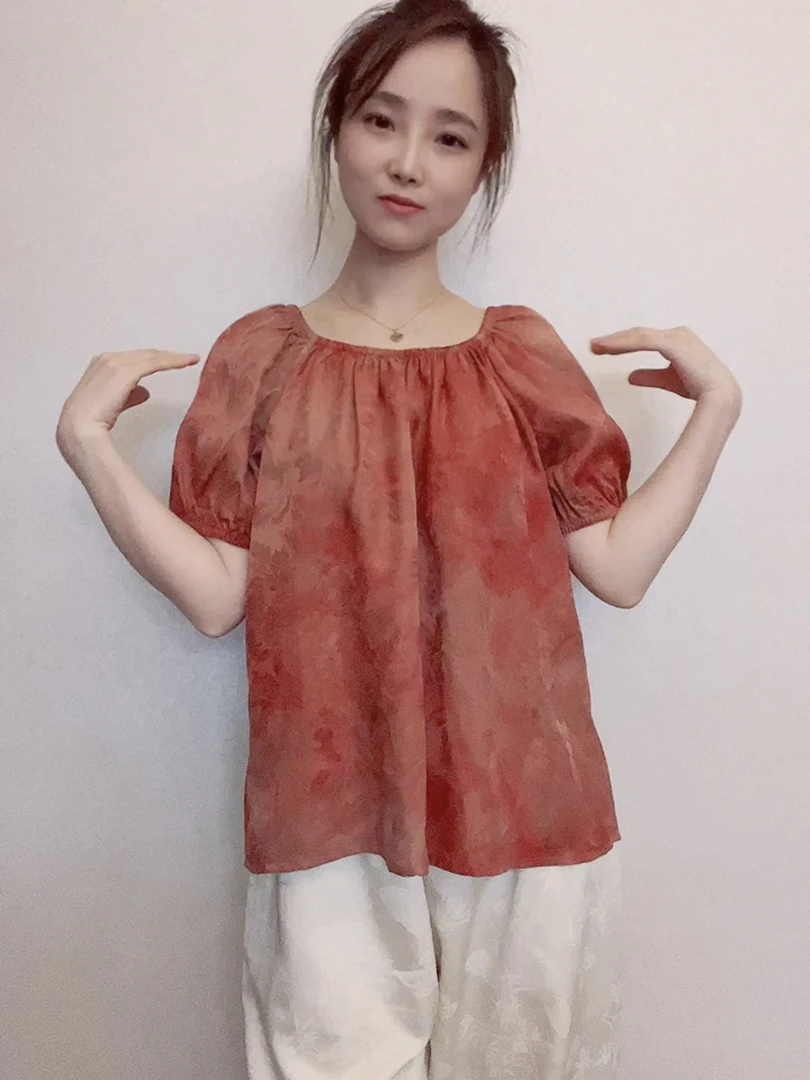 【直播间扣号】真丝上衣女夏季桑蚕丝直播专属链接