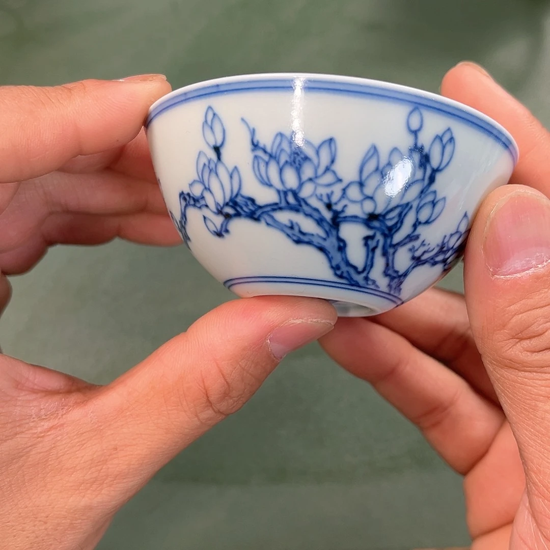 杯青花瓷器青花瓷器