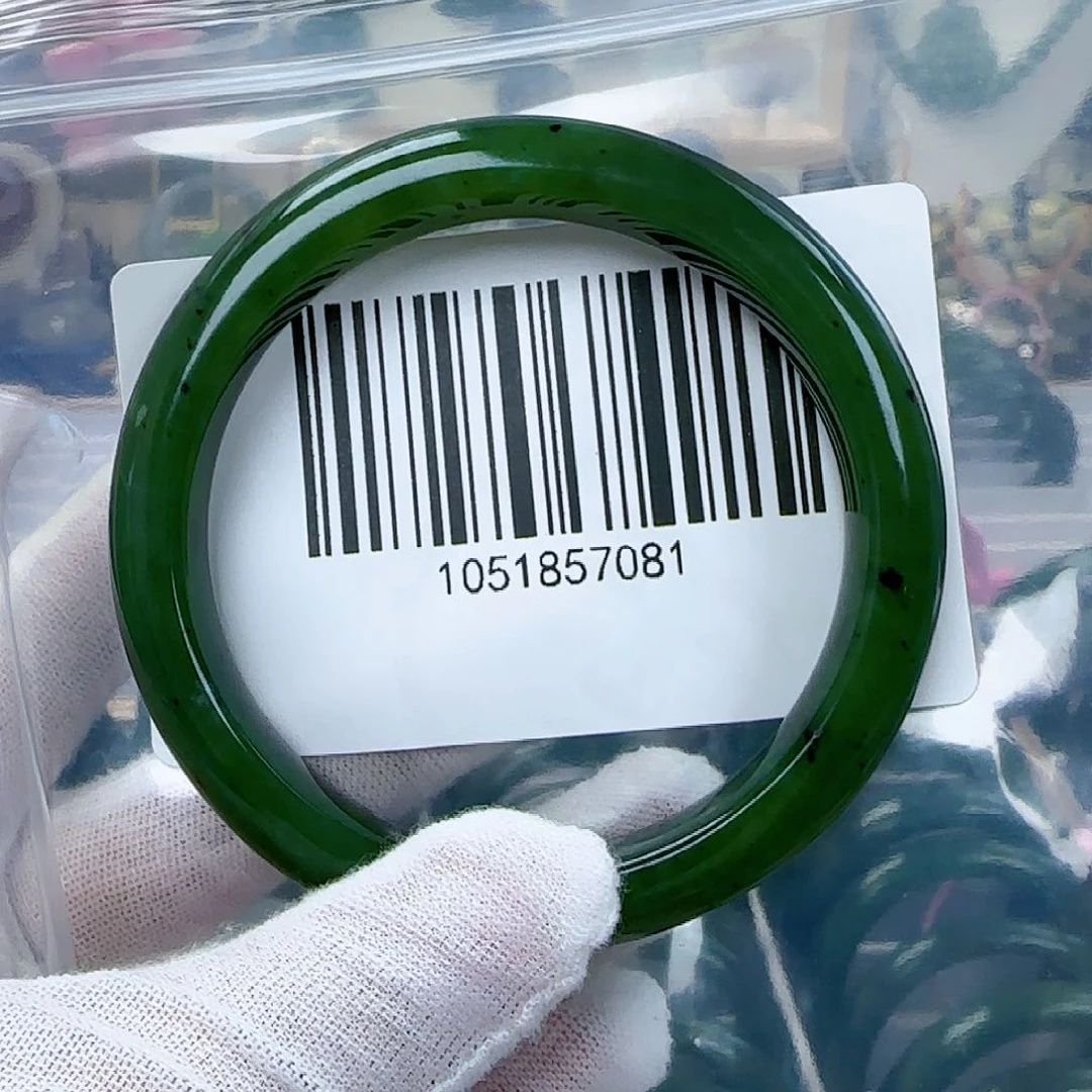 和田玉（碧玉）手镯未镶嵌5960