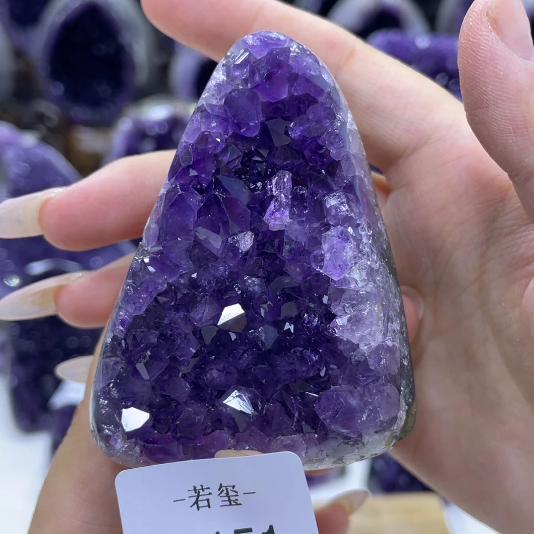 未镶嵌紫晶大型摆件（非配饰）乌拉圭紫水晶摆件r151