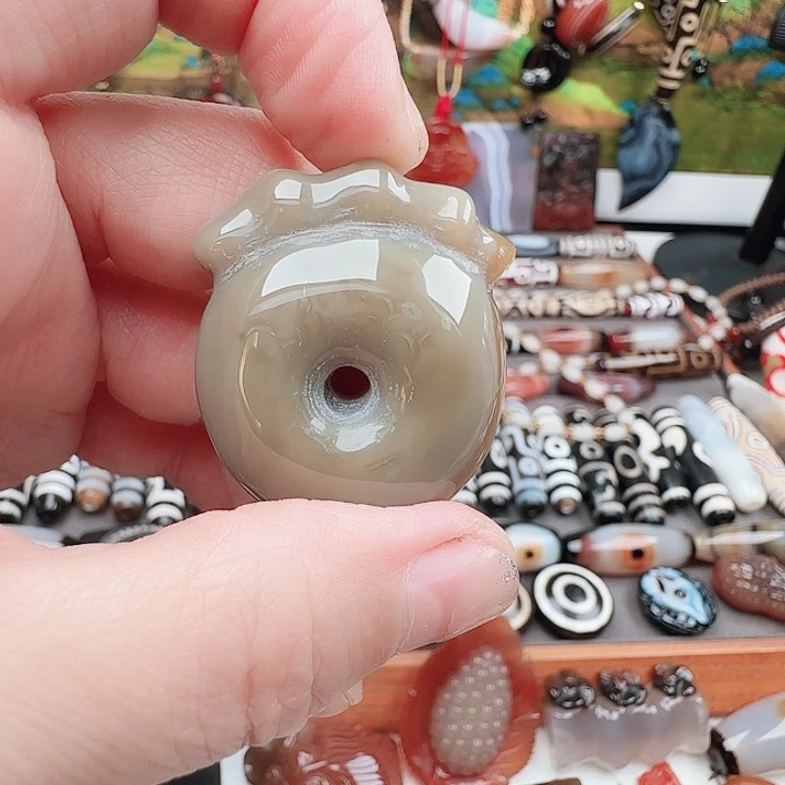 玛瑙/玉髓合金珠宝半成品