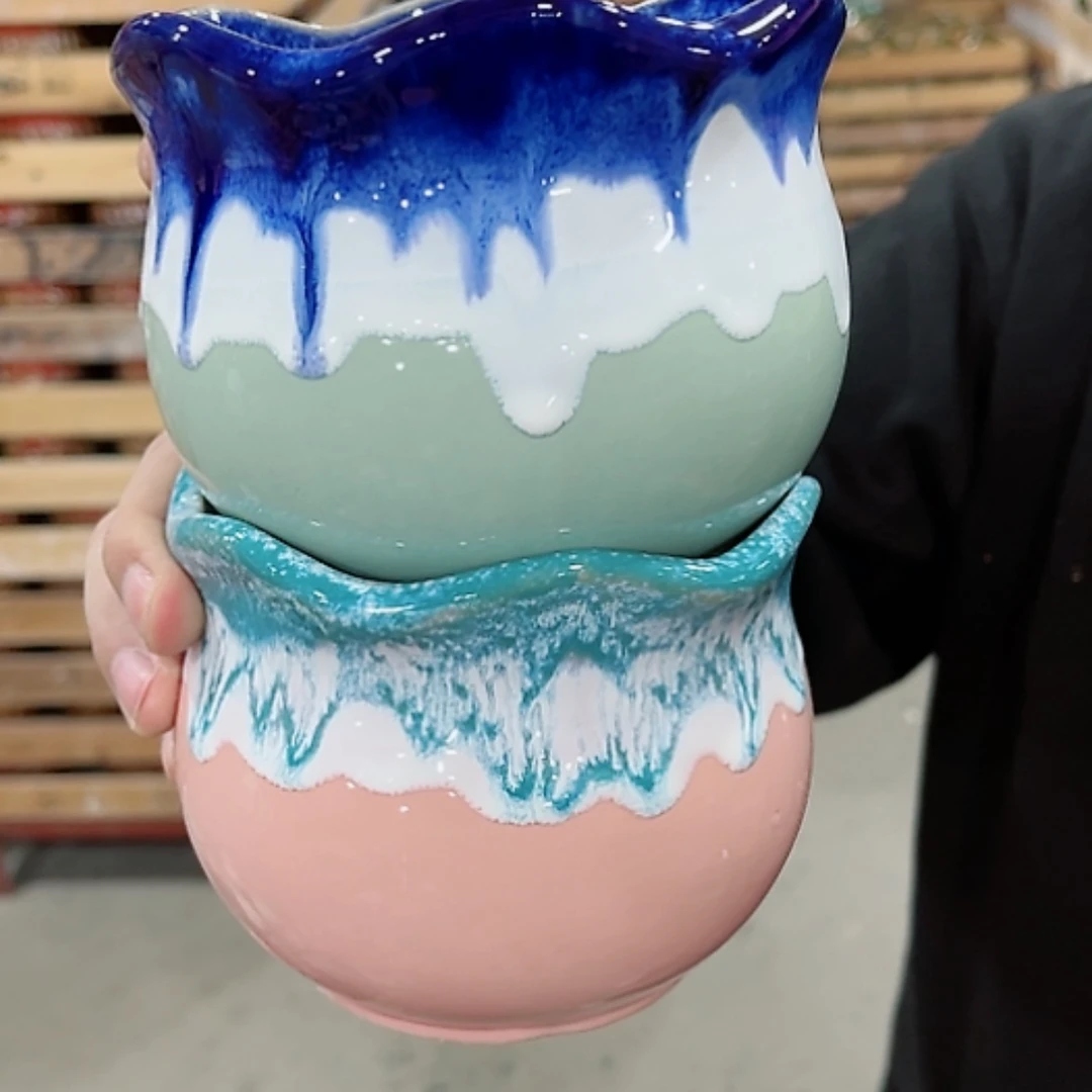 【闪购商品】陶瓷陶瓷多肉精美花盆