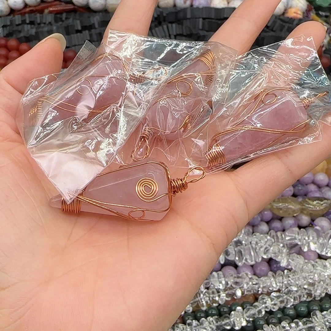 合金玛瑙/玉髓珠宝半成品马粉吊坠一个