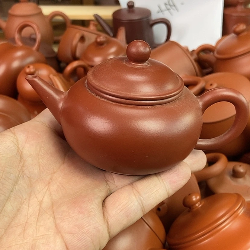 【闪购商品】茶壶朱泥125cc000000000000000
