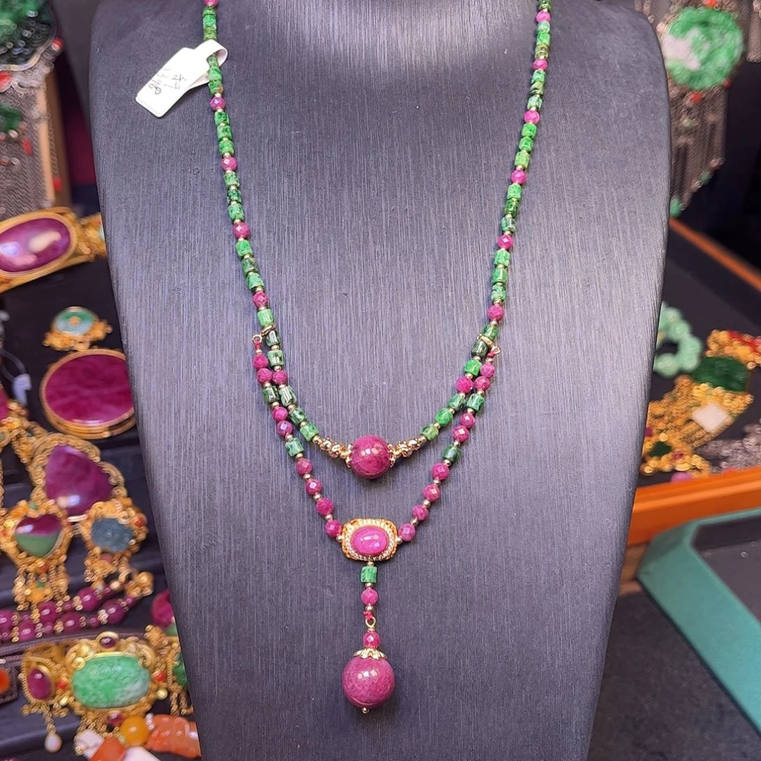 红宝石颈饰未镶嵌