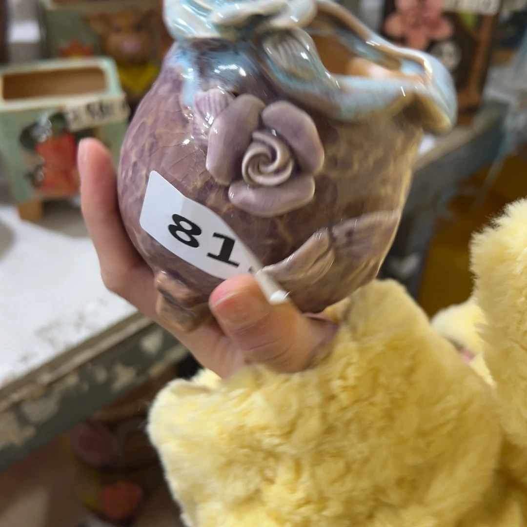 满20发爱退拉黑花盆瑕疵175
