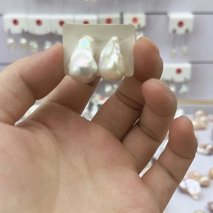 淡水珍珠银S925镶嵌颈饰