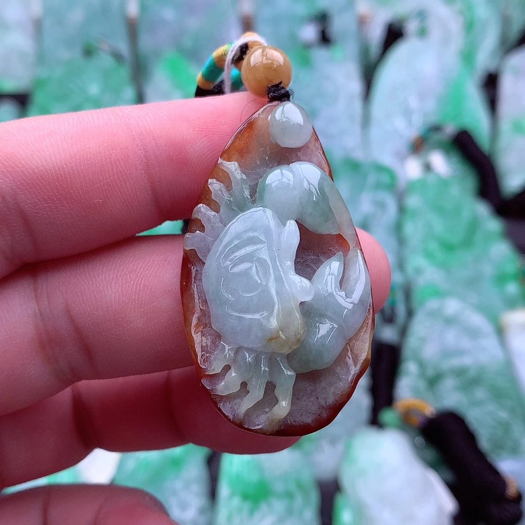 吊坠(不含链)未镶嵌翡翠