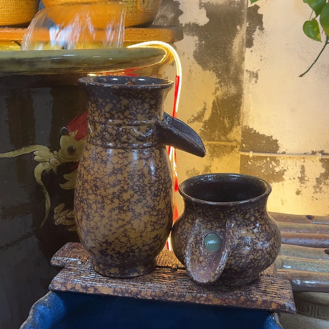 紫砂花盆流水罐不含任何