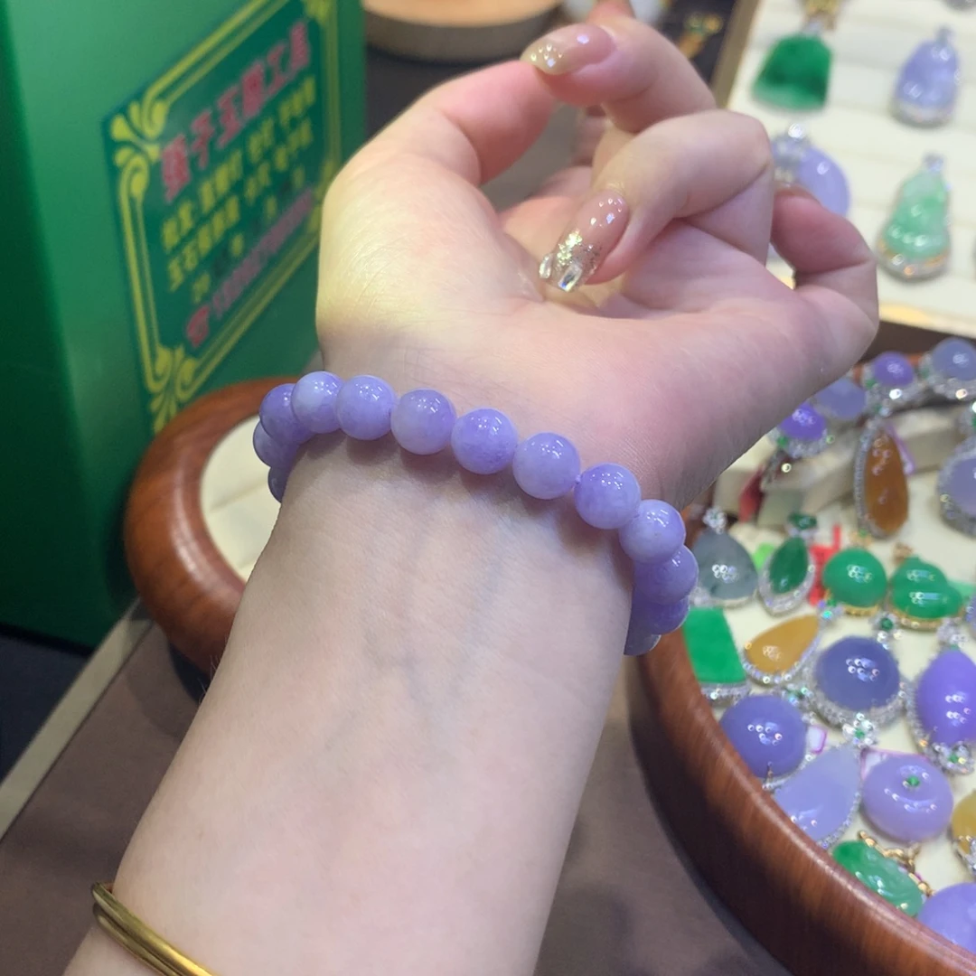 翡翠未镶嵌颈饰天然A货