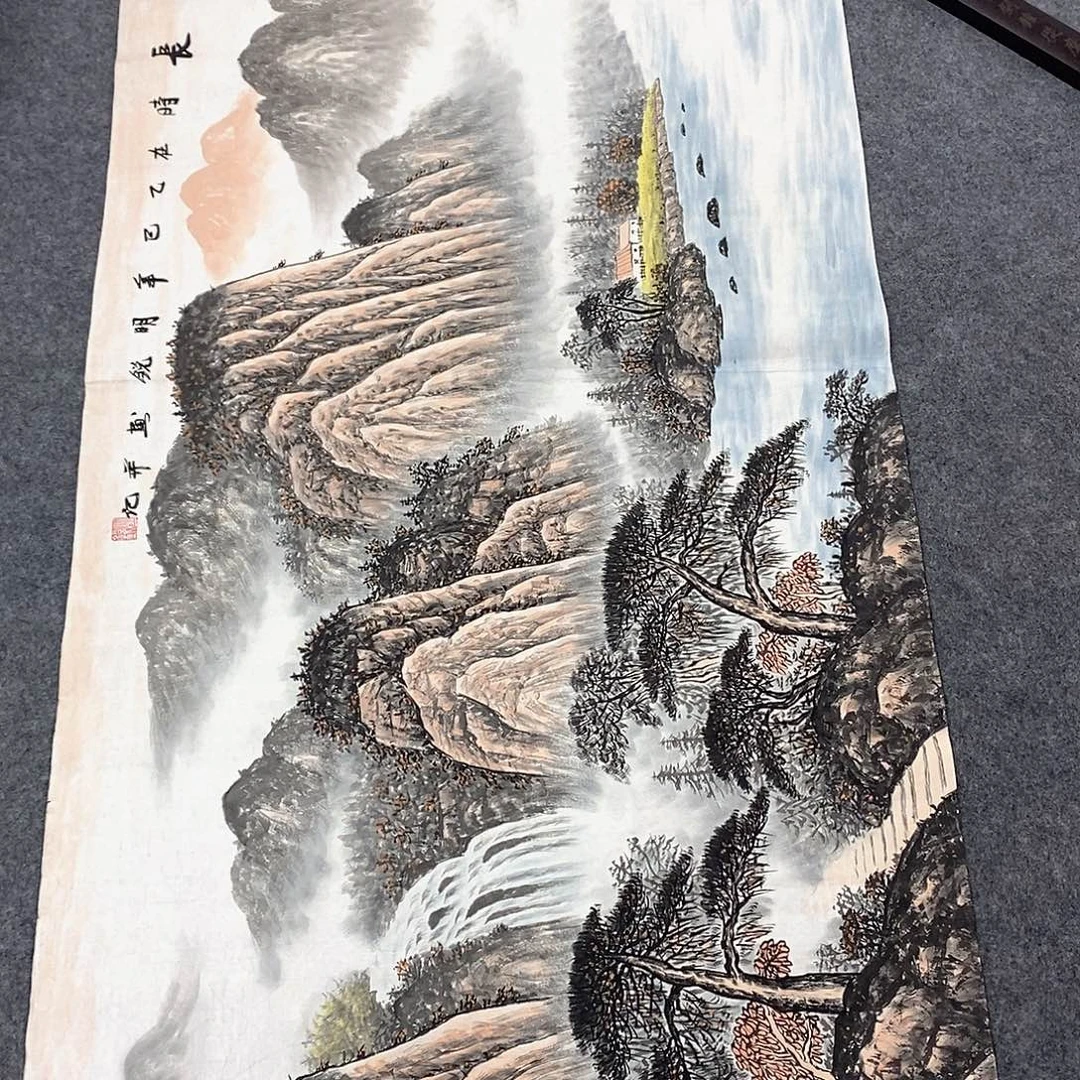 国画国画手绘作品