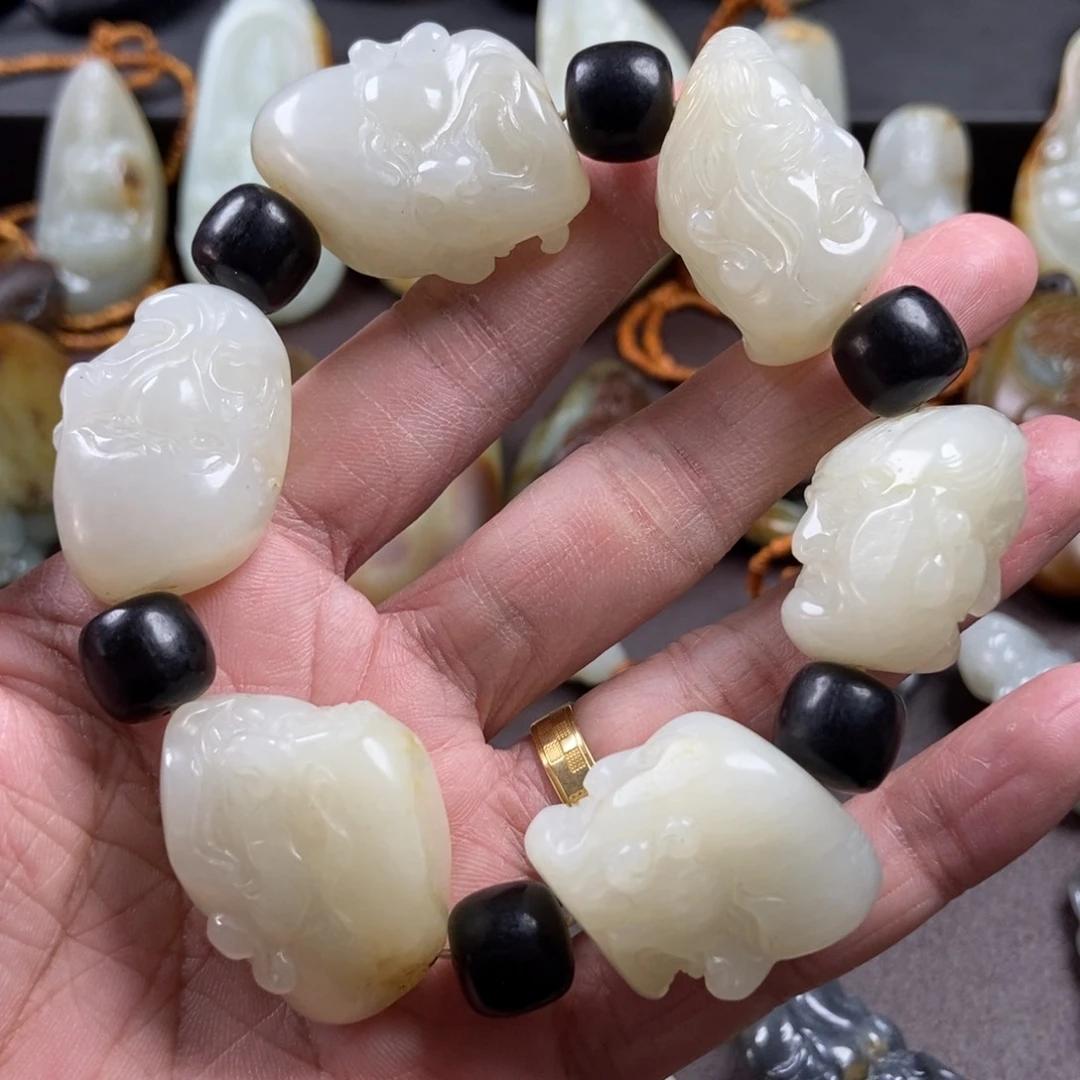 和田玉把件未镶嵌w*h