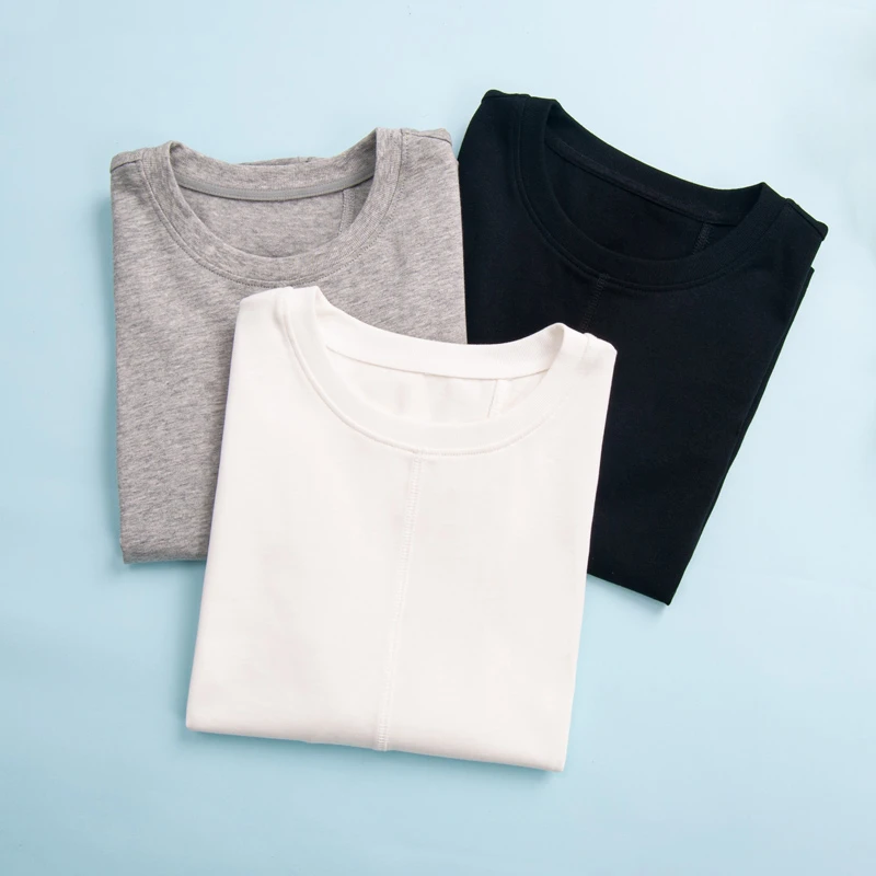 1908【百搭王T】女童短袖T恤纯棉儿童圆领洋气时髦中大童夏季上衣