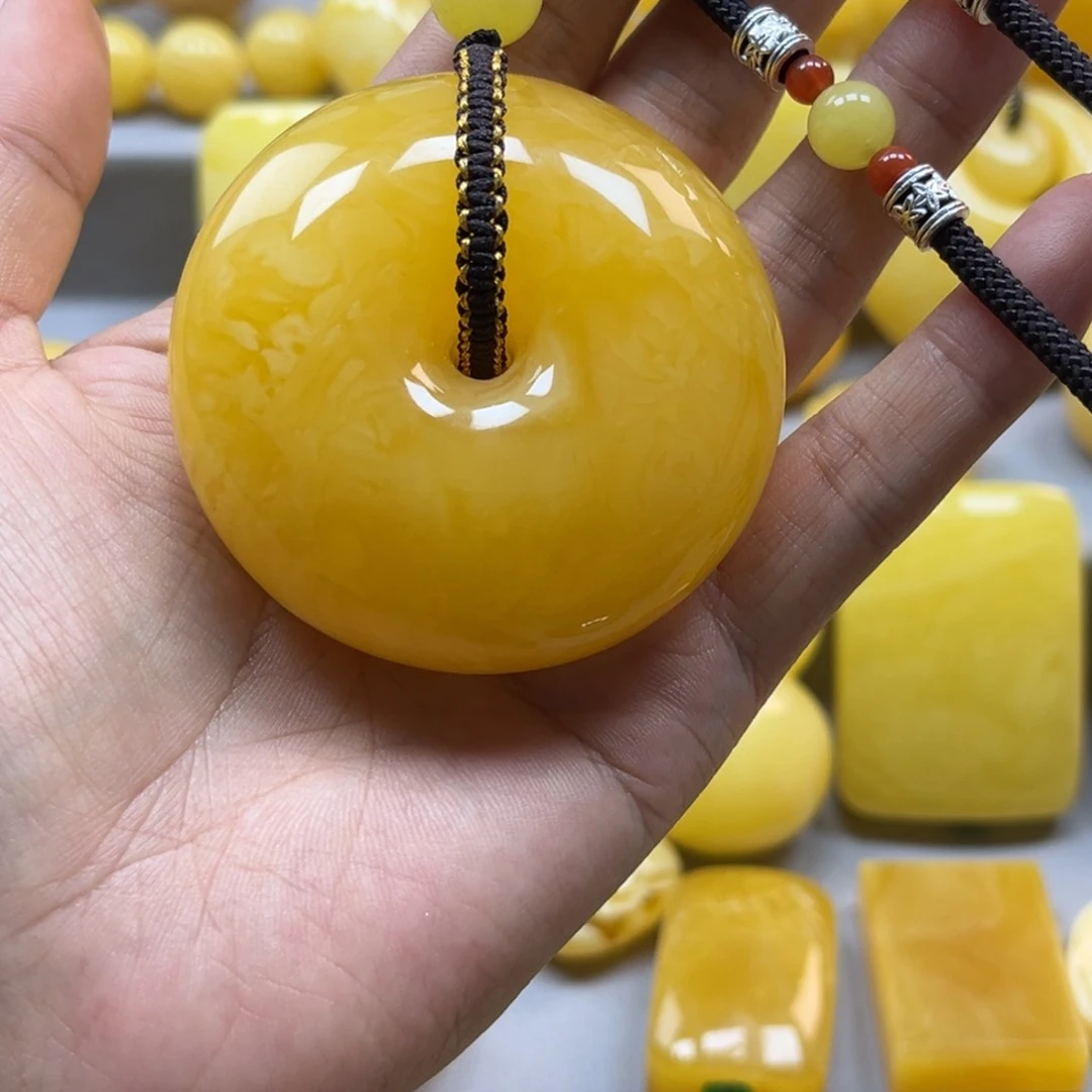 蜜蜡珠宝奇石未镶嵌盲**亭