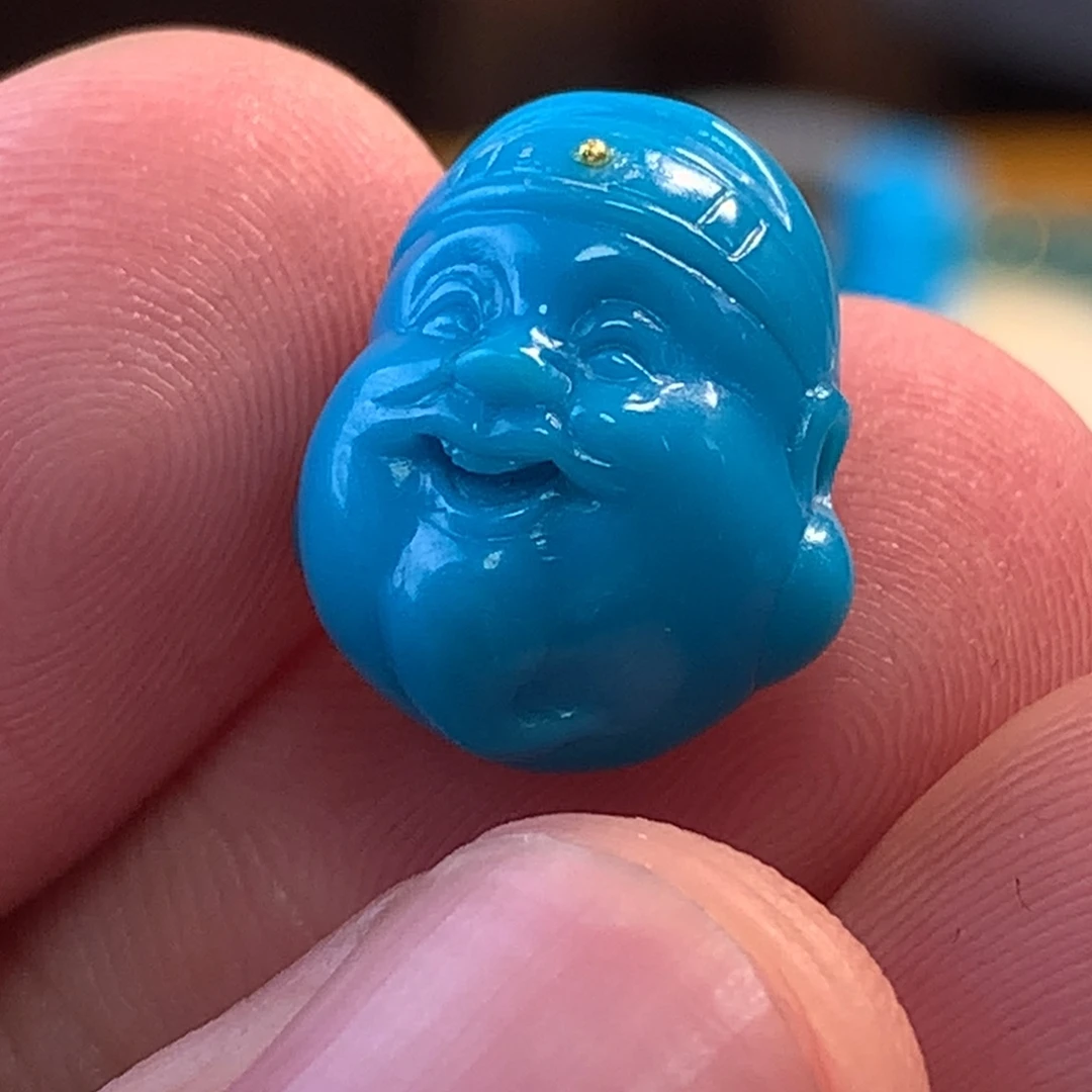 未镶嵌绿松石珠宝奇石