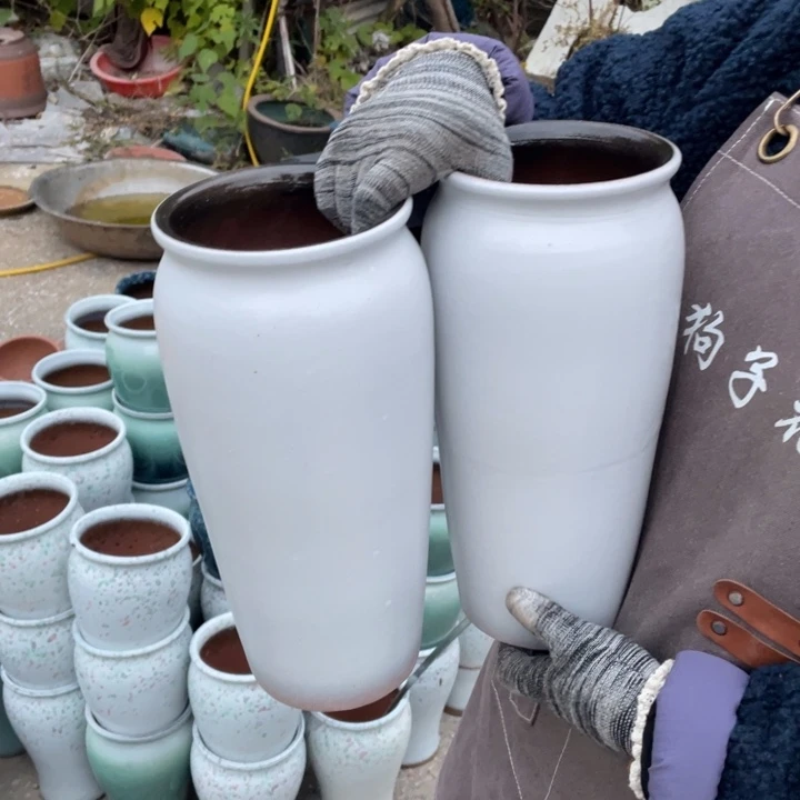 紫砂花盆口13高31正品正品