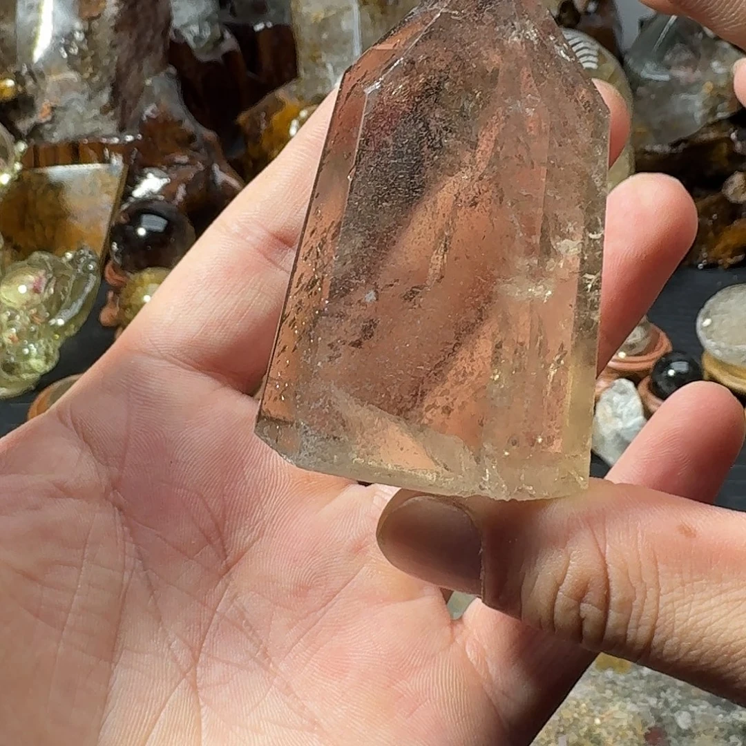 银S925镶嵌珠宝半成品水晶