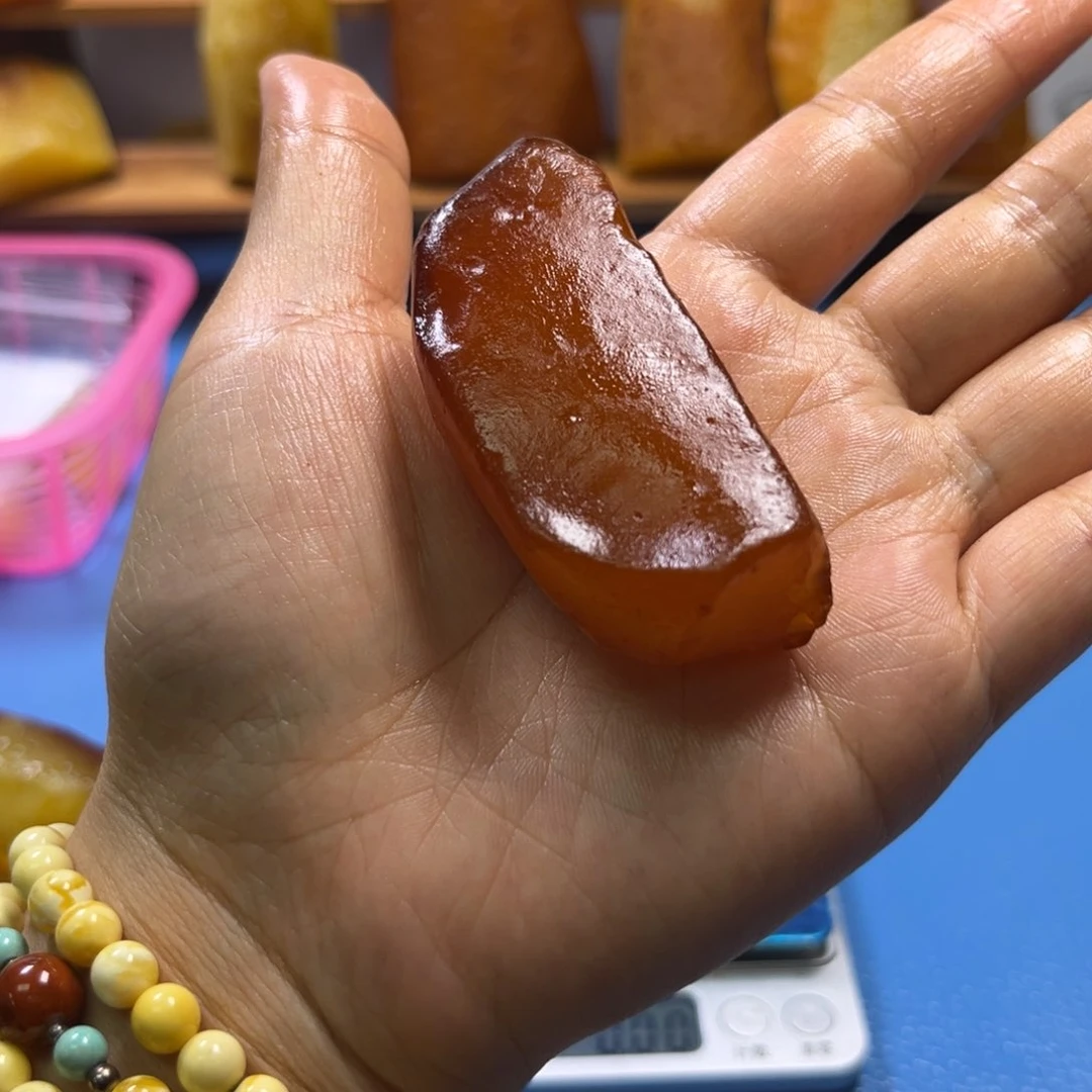 海***记定制琥珀未镶嵌12856888