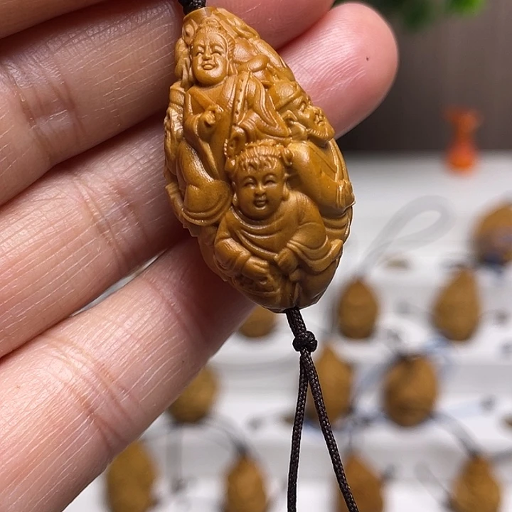 橄榄核吊坠橄榄核