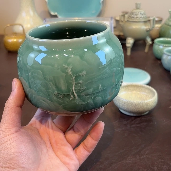 瓷片龙泉青瓷福利青瓷