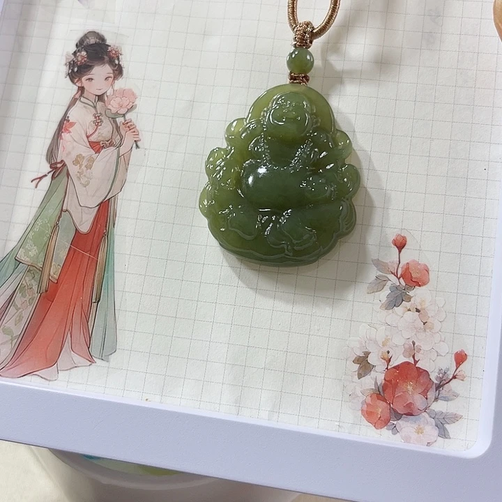 颈饰未镶嵌和田玉